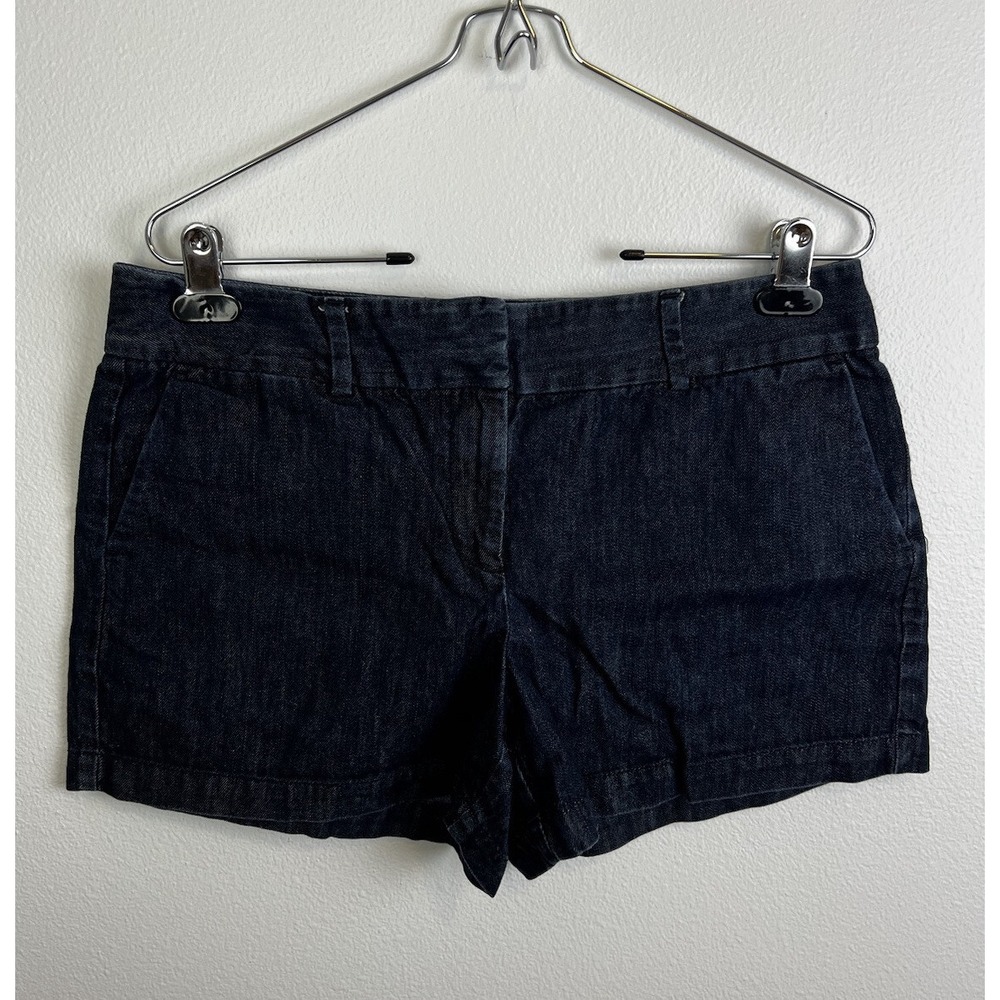 Ann Taylor Loft Denim Jean SHORTS Women's Size 8 Blue Medium‎ Wash
